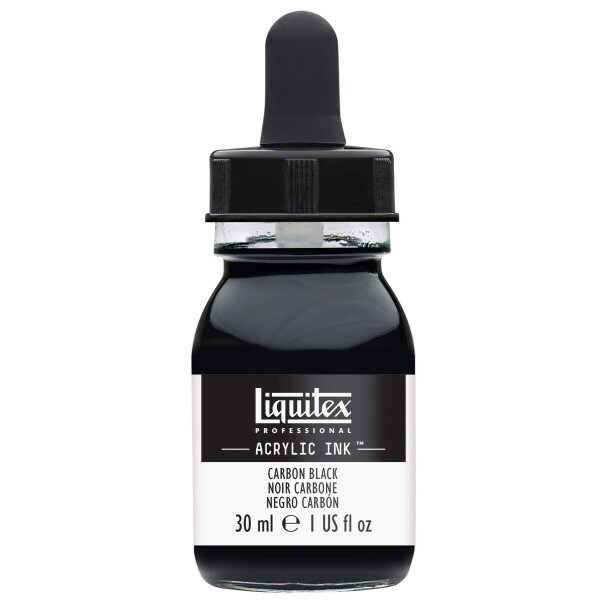 Acrylic Ink Carbon Black 30 ML